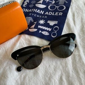Jonathan Adler Buenos Aires Sunglasses in Black
